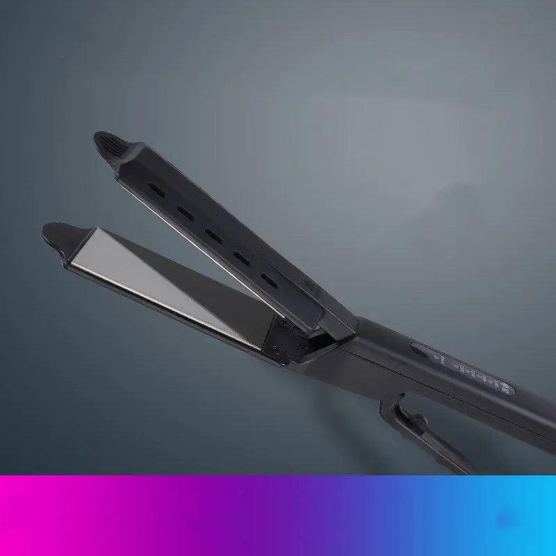 Hairdressing tool straightener does not hurt hair straightener
