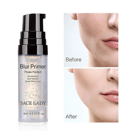 Gold Makeup Base: Professional Matte Primer for Oil Control