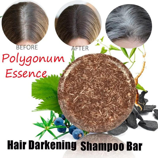 Revive Your Hair: Polygonum Essence Shampoo Bar - Gray Hair Reversed!