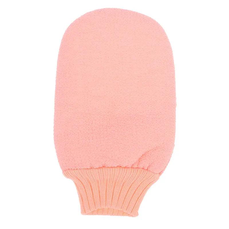 Bathing gloves double-sided rubbing back and bathing artifact