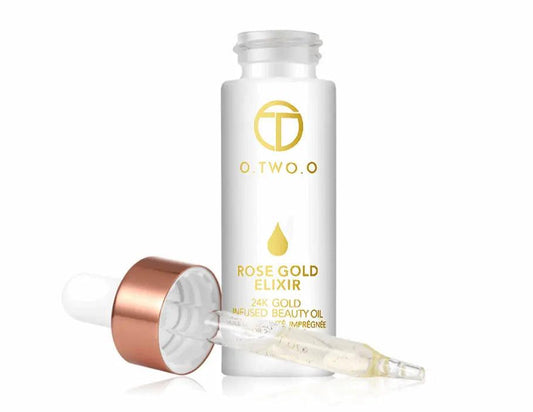 24K Rose Gold Elixir: Face Oil for Makeup & Moisture