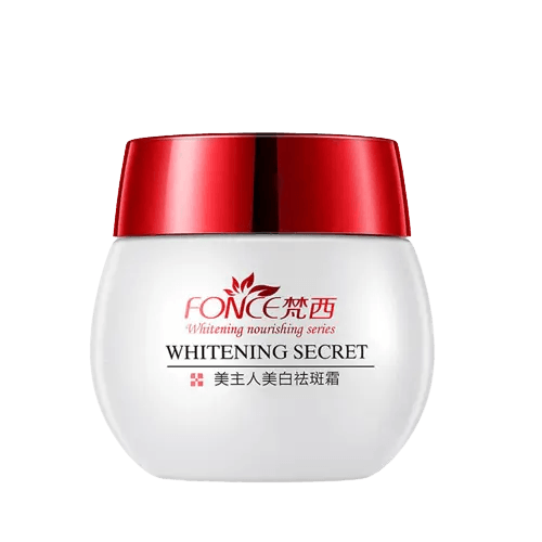 Whitening and diminishing spots moisturizing cream