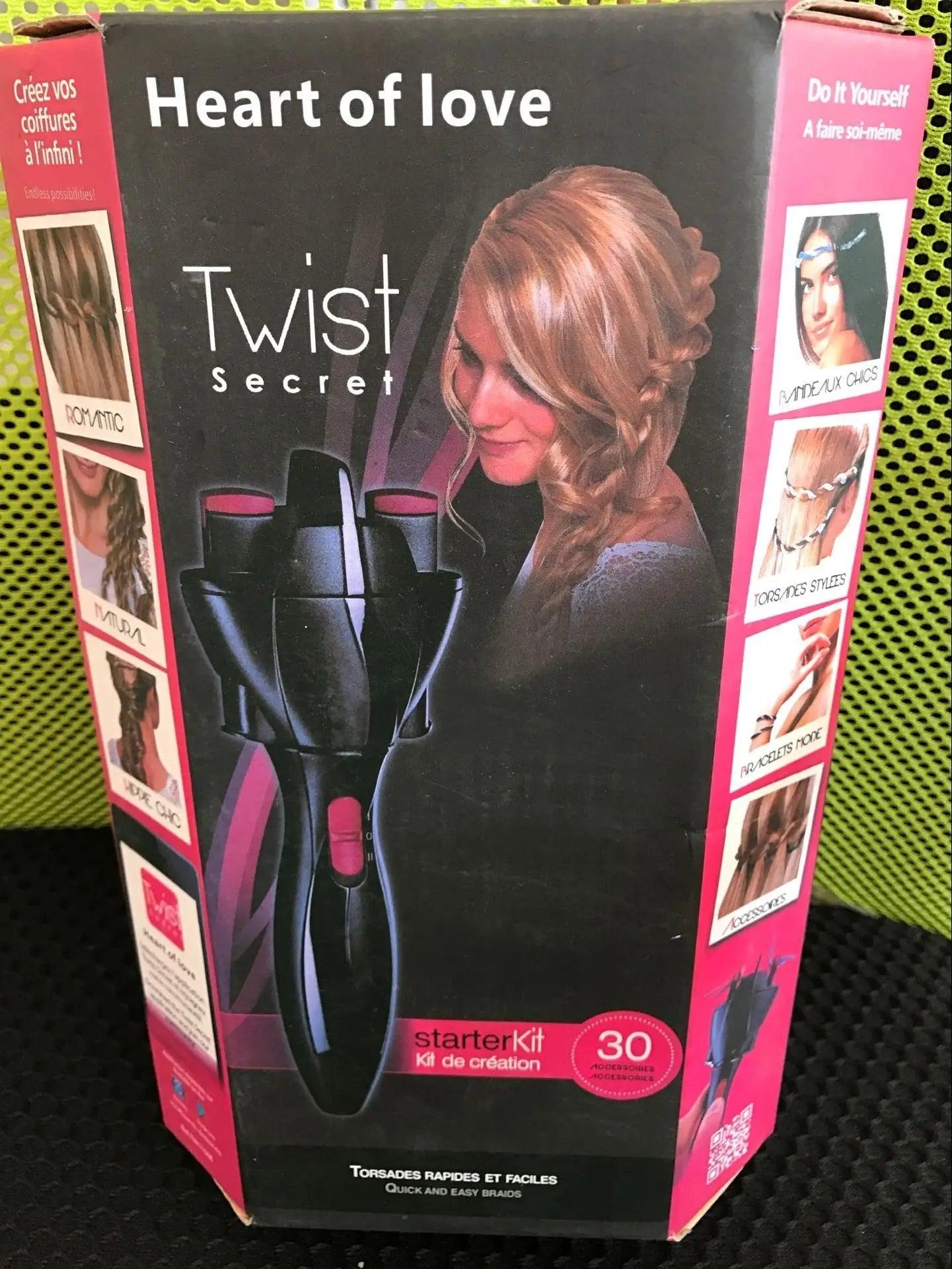 USB Hair Braider & Roller: Automatic Twister Styling Tool