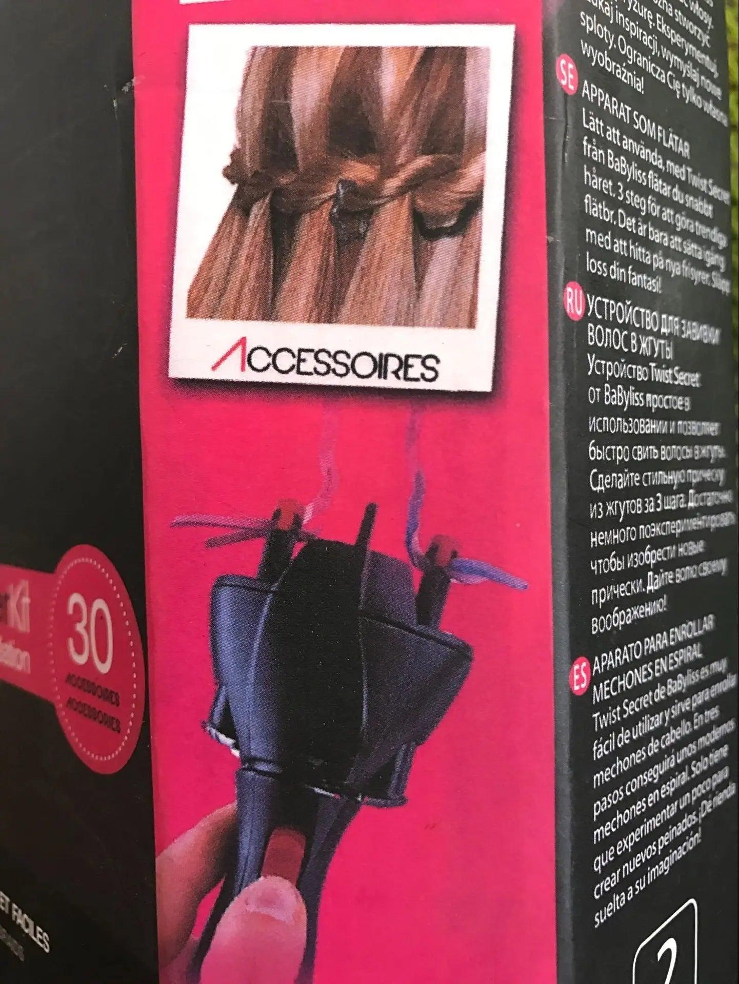 USB Hair Braider & Roller: Automatic Twister Styling Tool