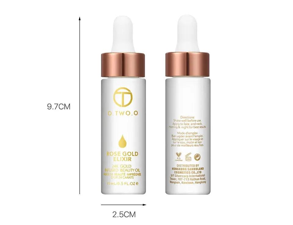 24K Rose Gold Elixir: Face Oil for Makeup & Moisture