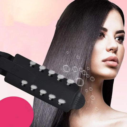 Hairdressing tool straightener does not hurt hair straightener