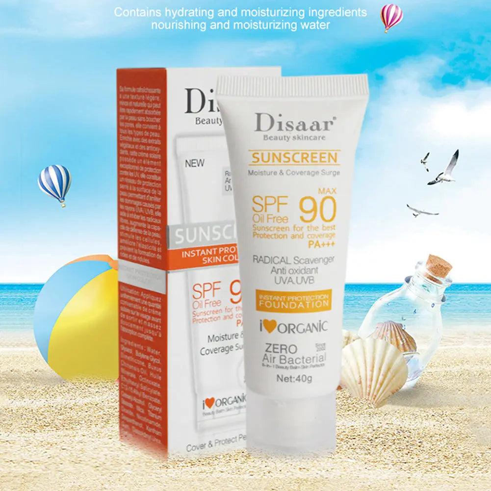 Moisturizing Sunscreen Lotion: SPF90PA++ - All-day Protection
