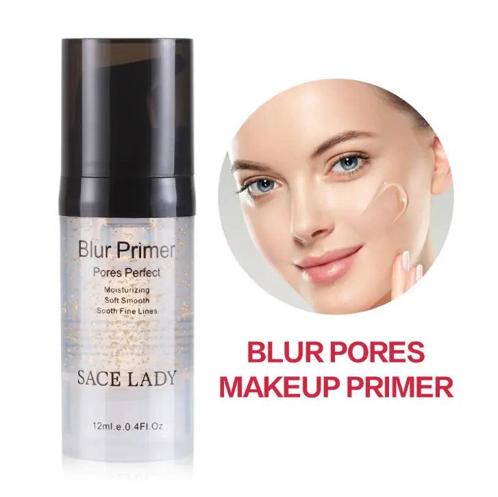 Gold Makeup Base: Professional Matte Primer for Oil Control