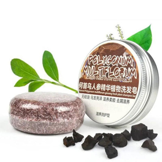 Revive Your Hair: Polygonum Essence Shampoo Bar - Gray Hair Reversed!