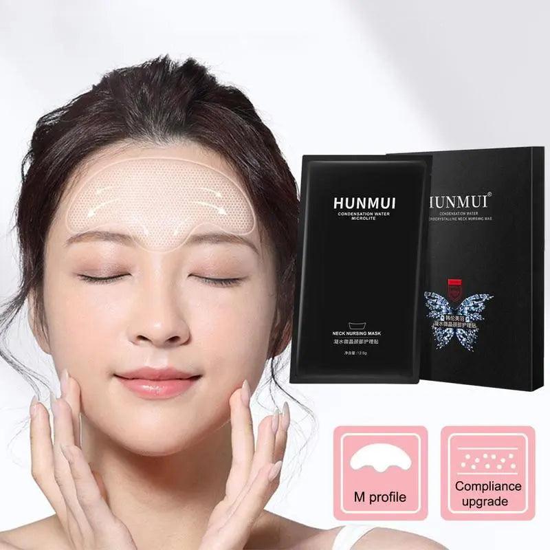 4Pcs Anti-Wrinkle Face Patches: Eye, Forehead, Neck