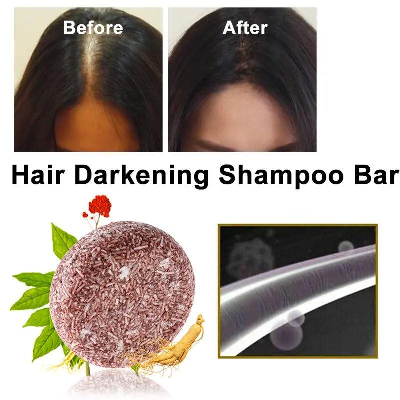 Revive Your Hair: Polygonum Essence Shampoo Bar - Gray Hair Reversed!