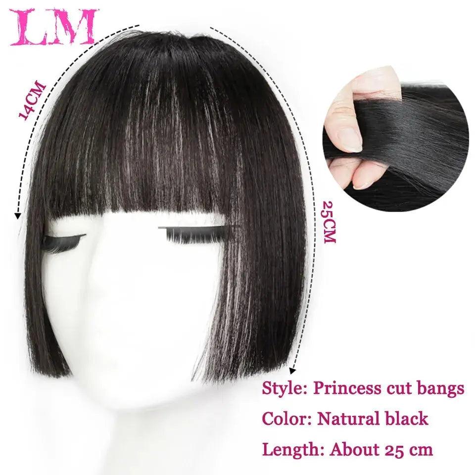 ynthetic Hair Bangs Pad: Instant Stylish Transformation