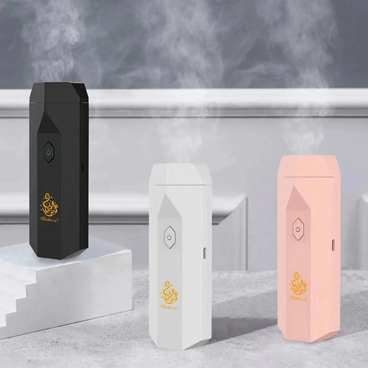 Electronic Incense Burner Muslim Ramadan Aroma Diffuser Censer  USB Rechargeable Electric Diffuser for Home Hotel Car