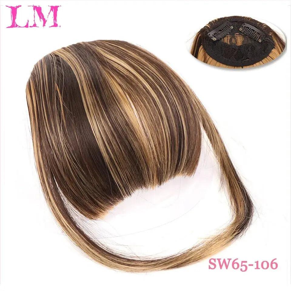 ynthetic Hair Bangs Pad: Instant Stylish Transformation