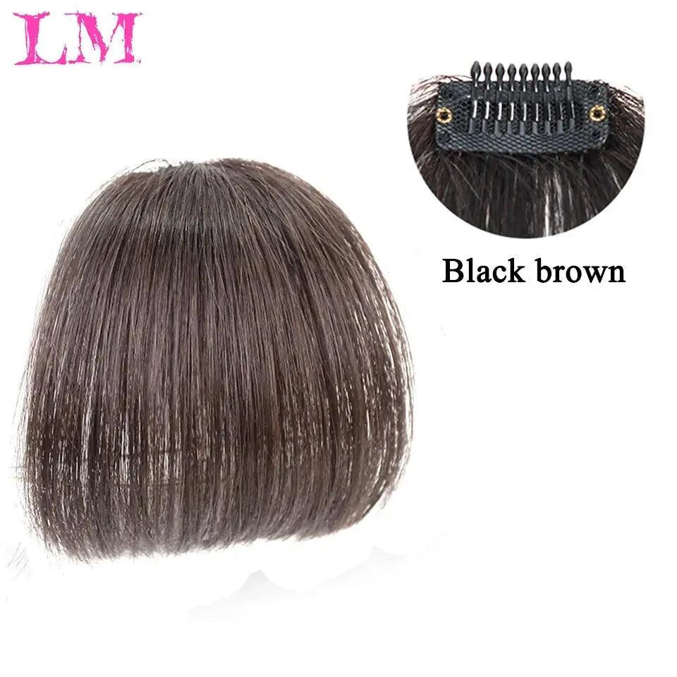 ynthetic Hair Bangs Pad: Instant Stylish Transformation