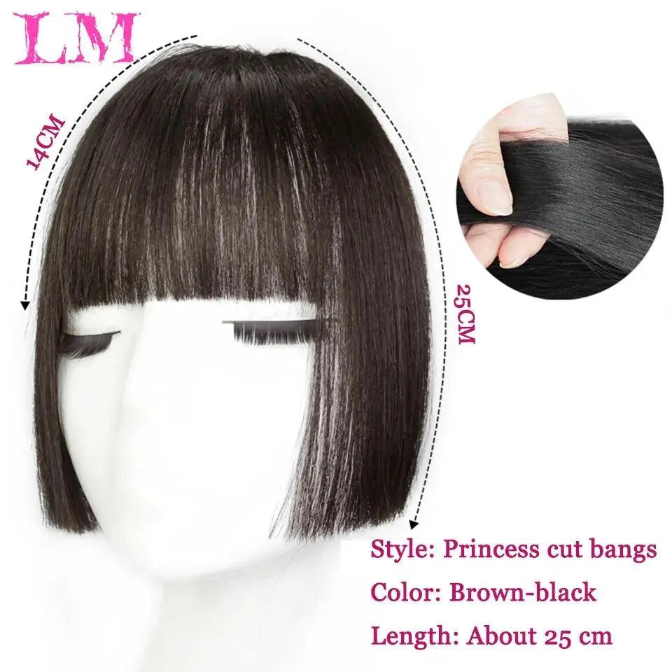ynthetic Hair Bangs Pad: Instant Stylish Transformation