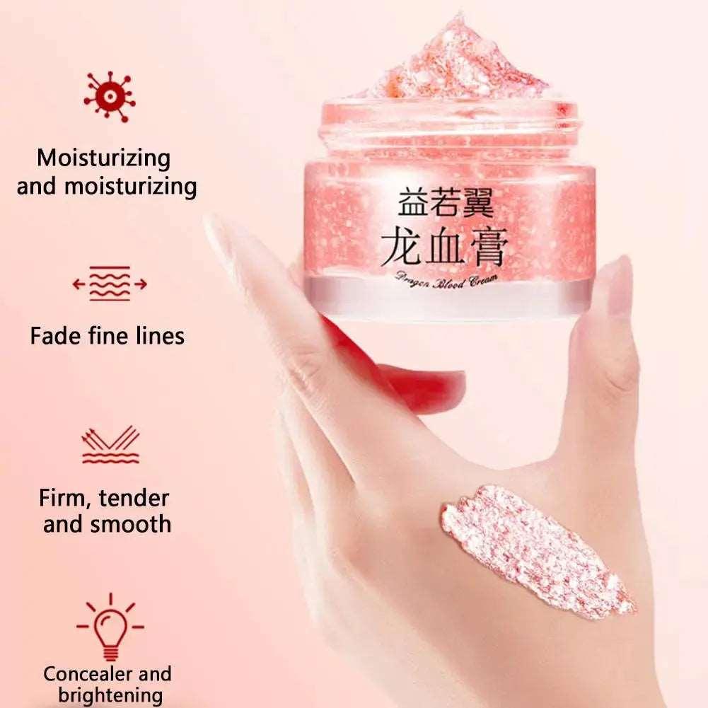 50g Dragon Blood Essence Gel Anti Wrinkle Moisturizing Face Cream Tighten Nourish Placenta Face Cream Repair Brighten Skin Tone