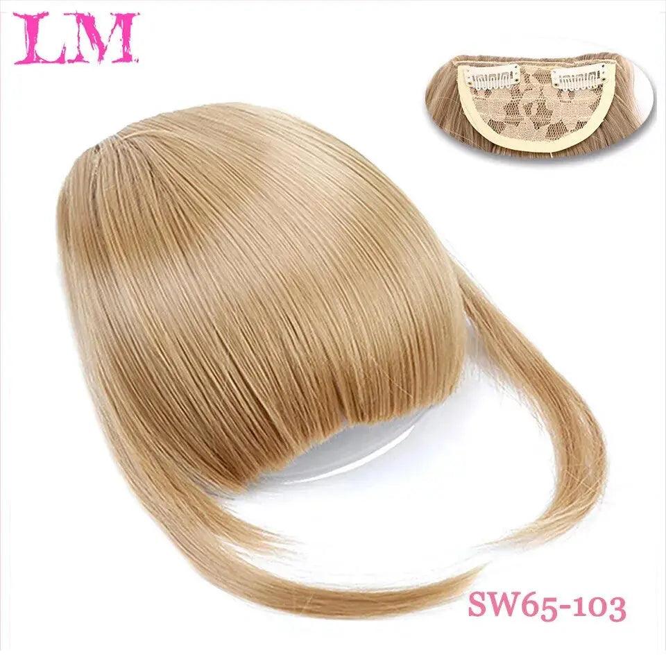 ynthetic Hair Bangs Pad: Instant Stylish Transformation