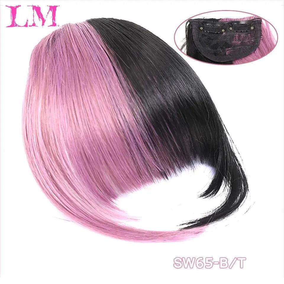 ynthetic Hair Bangs Pad: Instant Stylish Transformation