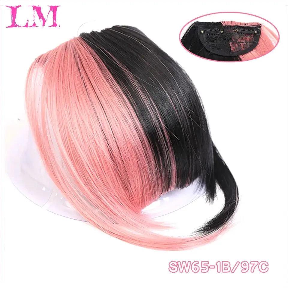 ynthetic Hair Bangs Pad: Instant Stylish Transformation