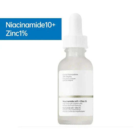 Original Niacinamide 10% + Zinc 1% B5 Essence Fruit Acid 30% Salicylic Caffeine Vitamin Moisturizes Tightens Soften Skin Care