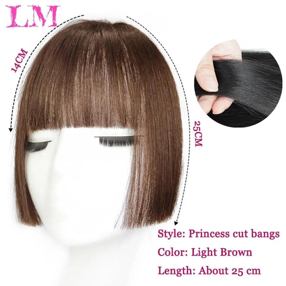 ynthetic Hair Bangs Pad: Instant Stylish Transformation