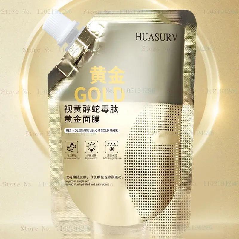 Retinol Snake Venom Gold Mask: Anti-Aging & Oil Control
